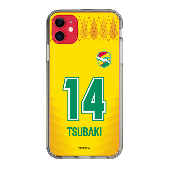 スリムプロテクションケース［ ジェフユナイテッド市原・千葉 - FP1st #14 TSUBAKI ］