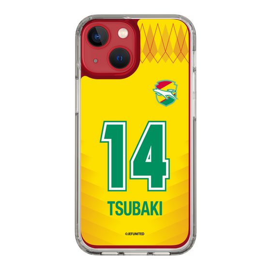 スリムプロテクションケース［ ジェフユナイテッド市原・千葉 - FP1st #14 TSUBAKI ］