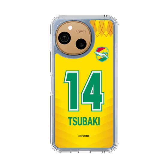スリムプロテクションケース［ ジェフユナイテッド市原・千葉 - FP1st #14 TSUBAKI ］