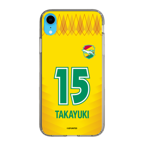 スリムプロテクションケース［ ジェフユナイテッド市原・千葉 - FP1st #15 TAKAYUKI ］