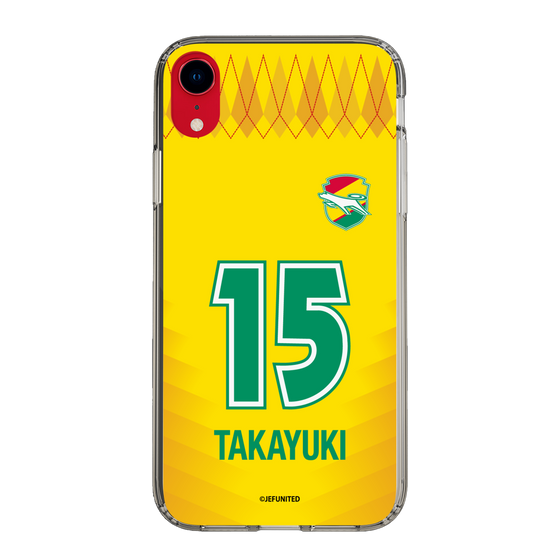 スリムプロテクションケース［ ジェフユナイテッド市原・千葉 - FP1st #15 TAKAYUKI ］