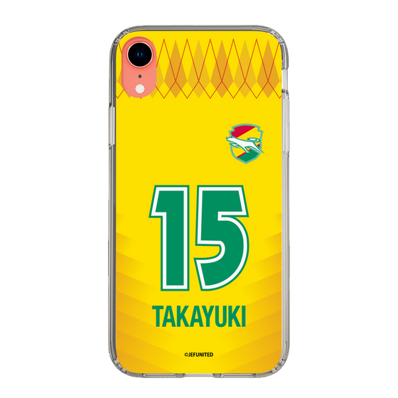 スリムプロテクションケース［ ジェフユナイテッド市原・千葉 - FP1st #15 TAKAYUKI ］