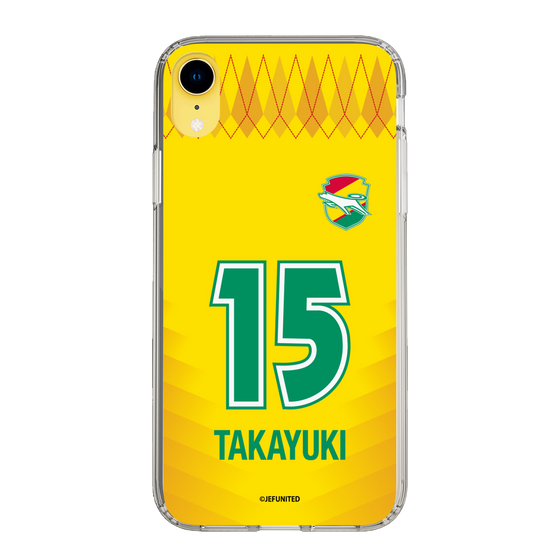 スリムプロテクションケース［ ジェフユナイテッド市原・千葉 - FP1st #15 TAKAYUKI ］