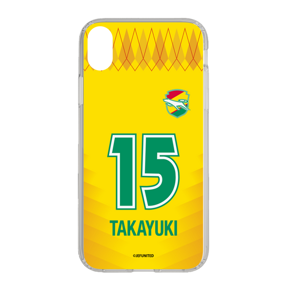 スリムプロテクションケース［ ジェフユナイテッド市原・千葉 - FP1st #15 TAKAYUKI ］