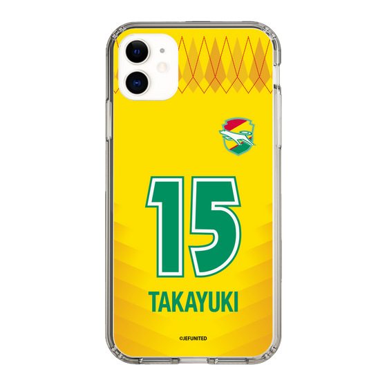 スリムプロテクションケース［ ジェフユナイテッド市原・千葉 - FP1st #15 TAKAYUKI ］