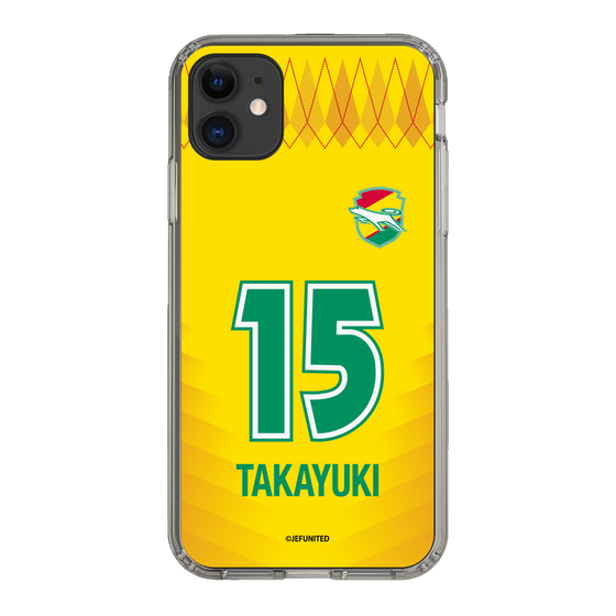 スリムプロテクションケース［ ジェフユナイテッド市原・千葉 - FP1st #15 TAKAYUKI ］