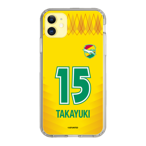 スリムプロテクションケース［ ジェフユナイテッド市原・千葉 - FP1st #15 TAKAYUKI ］