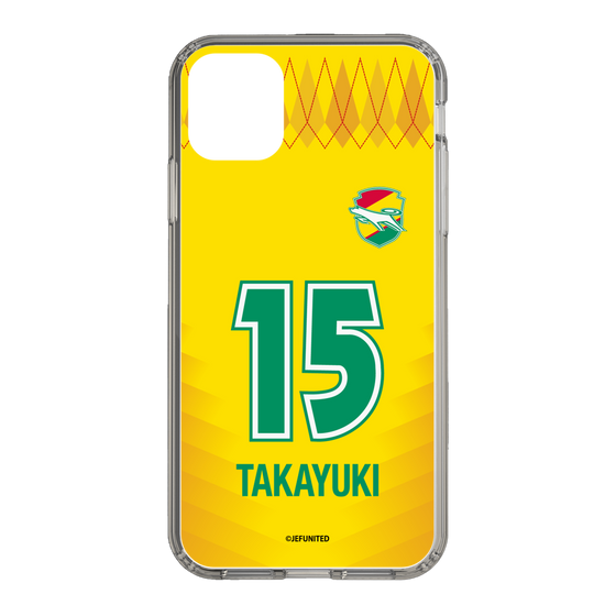 スリムプロテクションケース［ ジェフユナイテッド市原・千葉 - FP1st #15 TAKAYUKI ］