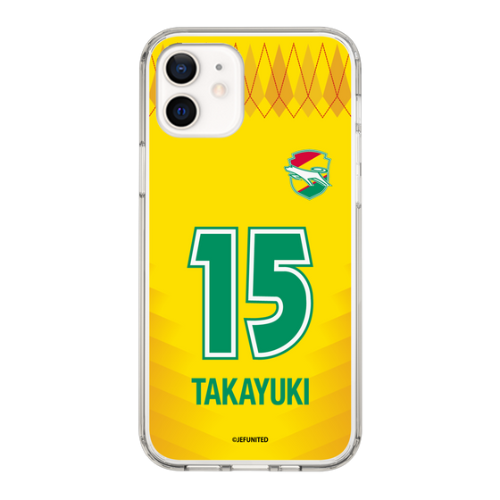 スリムプロテクションケース［ ジェフユナイテッド市原・千葉 - FP1st #15 TAKAYUKI ］