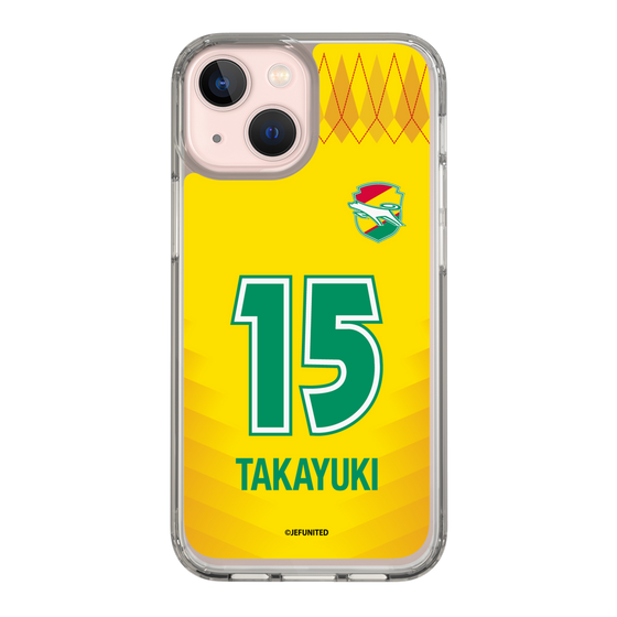 スリムプロテクションケース［ ジェフユナイテッド市原・千葉 - FP1st #15 TAKAYUKI ］