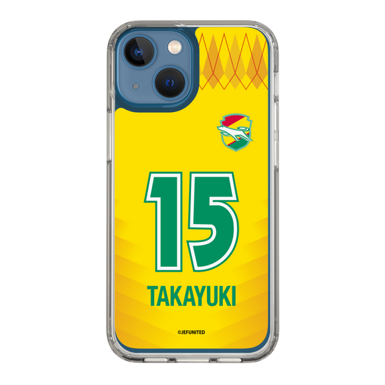 スリムプロテクションケース［ ジェフユナイテッド市原・千葉 - FP1st #15 TAKAYUKI ］