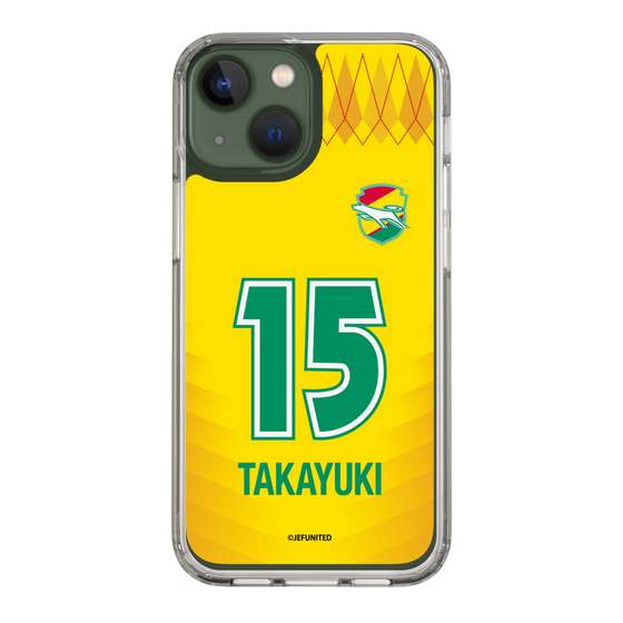スリムプロテクションケース［ ジェフユナイテッド市原・千葉 - FP1st #15 TAKAYUKI ］