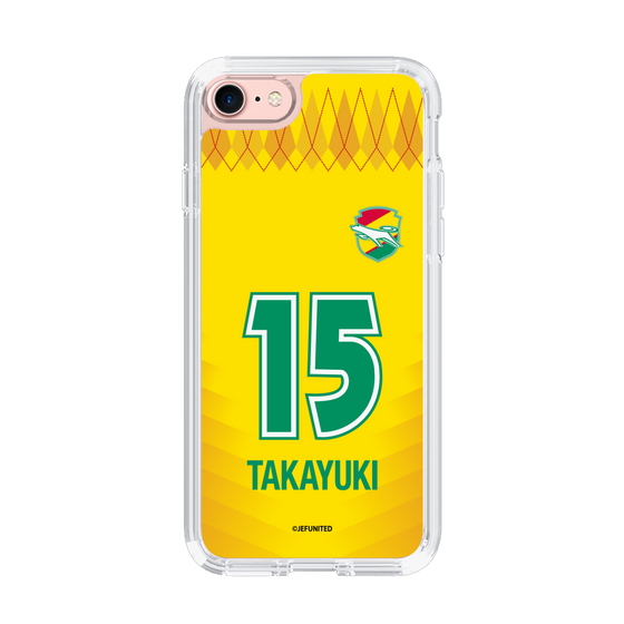 スリムプロテクションケース［ ジェフユナイテッド市原・千葉 - FP1st #15 TAKAYUKI ］