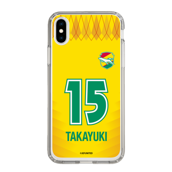 スリムプロテクションケース［ ジェフユナイテッド市原・千葉 - FP1st #15 TAKAYUKI ］