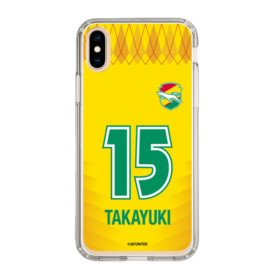 スリムプロテクションケース［ ジェフユナイテッド市原・千葉 - FP1st #15 TAKAYUKI ］