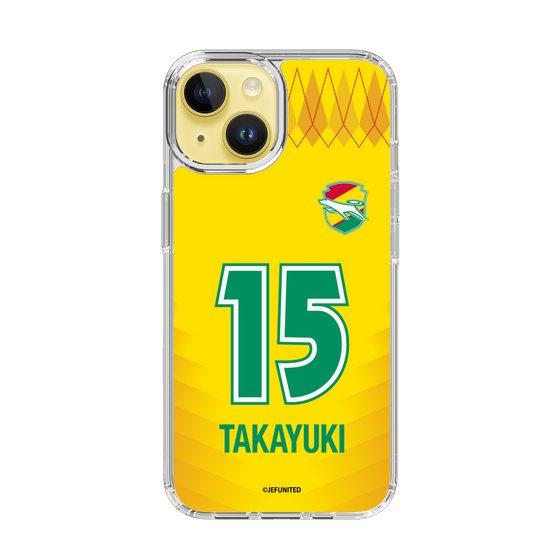 スリムプロテクションケース［ ジェフユナイテッド市原・千葉 - FP1st #15 TAKAYUKI ］