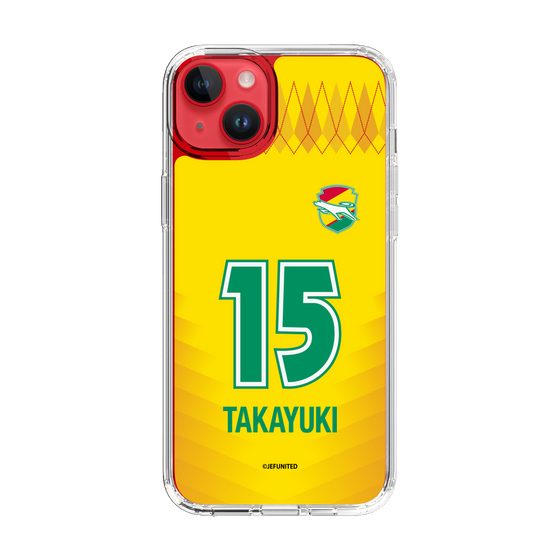 スリムプロテクションケース［ ジェフユナイテッド市原・千葉 - FP1st #15 TAKAYUKI ］