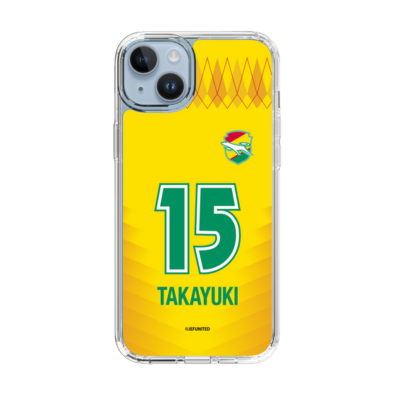 スリムプロテクションケース［ ジェフユナイテッド市原・千葉 - FP1st #15 TAKAYUKI ］