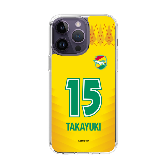 スリムプロテクションケース［ ジェフユナイテッド市原・千葉 - FP1st #15 TAKAYUKI ］
