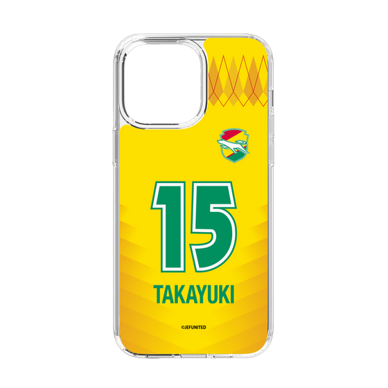 スリムプロテクションケース［ ジェフユナイテッド市原・千葉 - FP1st #15 TAKAYUKI ］