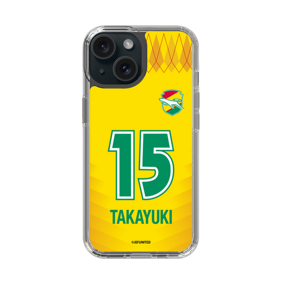 スリムプロテクションケース［ ジェフユナイテッド市原・千葉 - FP1st #15 TAKAYUKI ］