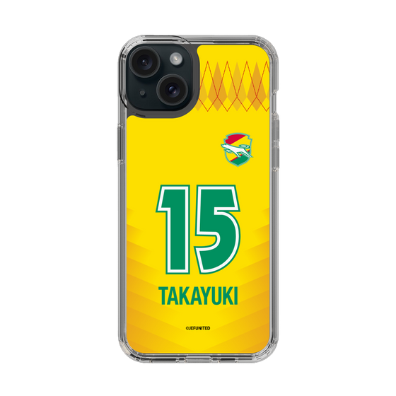 スリムプロテクションケース［ ジェフユナイテッド市原・千葉 - FP1st #15 TAKAYUKI ］