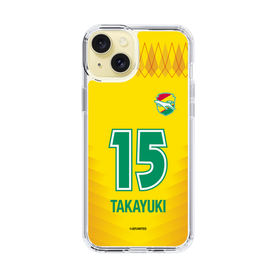 スリムプロテクションケース［ ジェフユナイテッド市原・千葉 - FP1st #15 TAKAYUKI ］