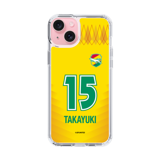 スリムプロテクションケース［ ジェフユナイテッド市原・千葉 - FP1st #15 TAKAYUKI ］