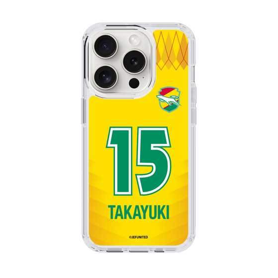 スリムプロテクションケース［ ジェフユナイテッド市原・千葉 - FP1st #15 TAKAYUKI ］