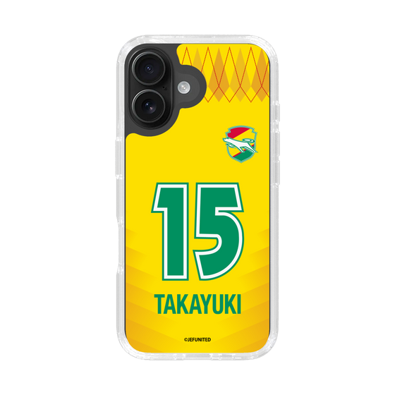 スリムプロテクションケース［ ジェフユナイテッド市原・千葉 - FP1st #15 TAKAYUKI ］