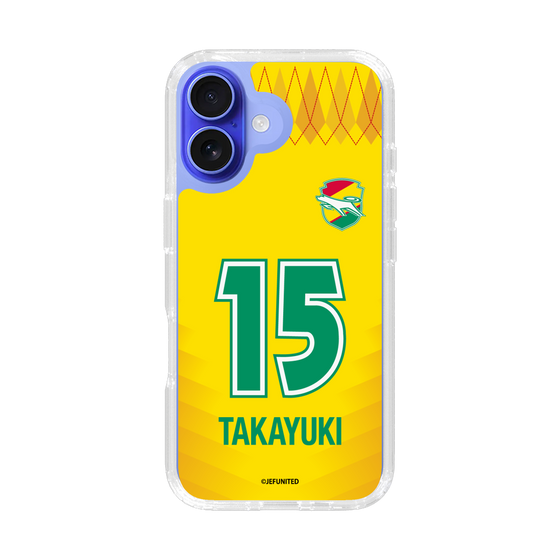スリムプロテクションケース［ ジェフユナイテッド市原・千葉 - FP1st #15 TAKAYUKI ］