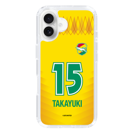 スリムプロテクションケース［ ジェフユナイテッド市原・千葉 - FP1st #15 TAKAYUKI ］