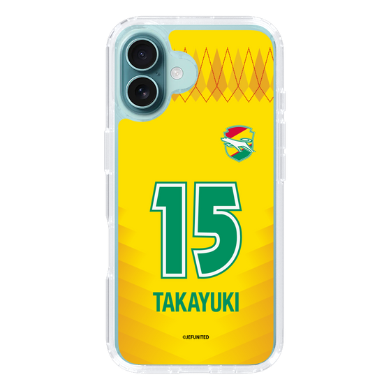 スリムプロテクションケース［ ジェフユナイテッド市原・千葉 - FP1st #15 TAKAYUKI ］