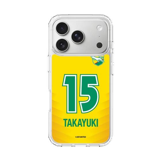 スリムプロテクションケース［ ジェフユナイテッド市原・千葉 - FP1st #15 TAKAYUKI ］