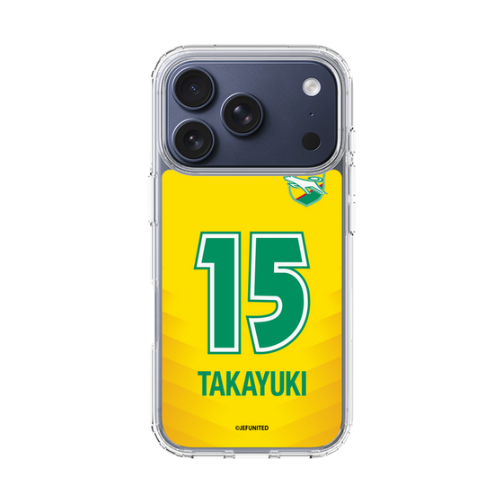 スリムプロテクションケース［ ジェフユナイテッド市原・千葉 - FP1st #15 TAKAYUKI ］
