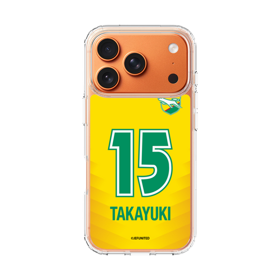 スリムプロテクションケース［ ジェフユナイテッド市原・千葉 - FP1st #15 TAKAYUKI ］