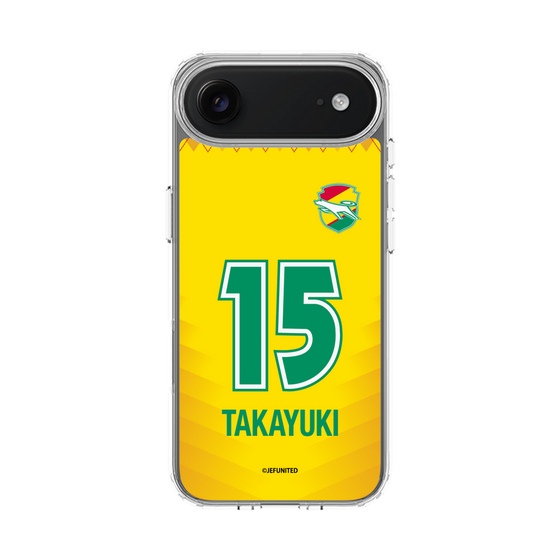 スリムプロテクションケース［ ジェフユナイテッド市原・千葉 - FP1st #15 TAKAYUKI ］