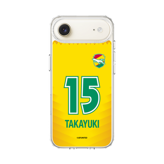 スリムプロテクションケース［ ジェフユナイテッド市原・千葉 - FP1st #15 TAKAYUKI ］