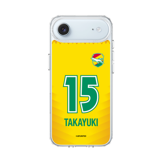 スリムプロテクションケース［ ジェフユナイテッド市原・千葉 - FP1st #15 TAKAYUKI ］