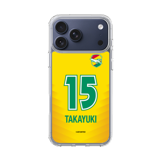 スリムプロテクションケース［ ジェフユナイテッド市原・千葉 - FP1st #15 TAKAYUKI ］