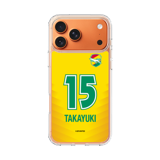 スリムプロテクションケース［ ジェフユナイテッド市原・千葉 - FP1st #15 TAKAYUKI ］