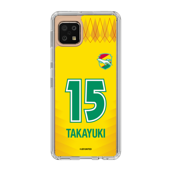 スリムプロテクションケース［ ジェフユナイテッド市原・千葉 - FP1st #15 TAKAYUKI ］