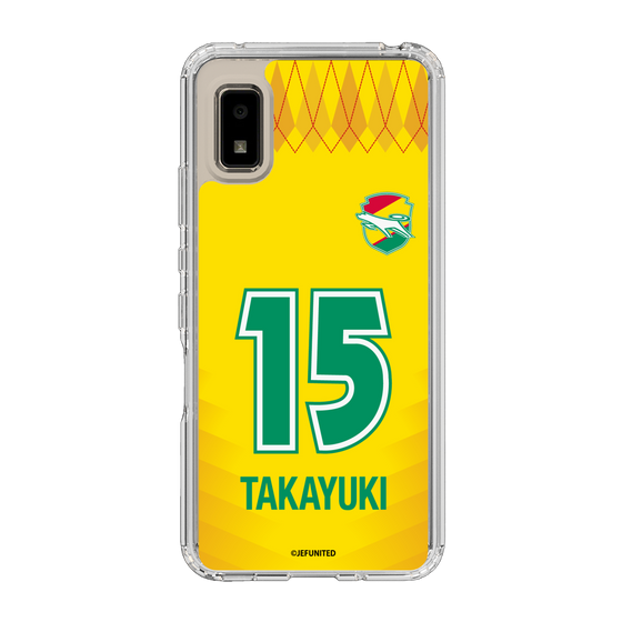 スリムプロテクションケース［ ジェフユナイテッド市原・千葉 - FP1st #15 TAKAYUKI ］