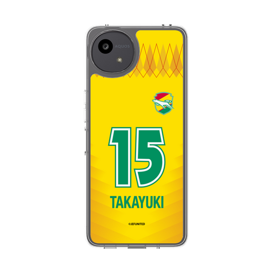 スリムプロテクションケース［ ジェフユナイテッド市原・千葉 - FP1st #15 TAKAYUKI ］