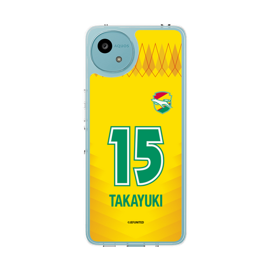 スリムプロテクションケース［ ジェフユナイテッド市原・千葉 - FP1st #15 TAKAYUKI ］