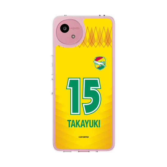スリムプロテクションケース［ ジェフユナイテッド市原・千葉 - FP1st #15 TAKAYUKI ］