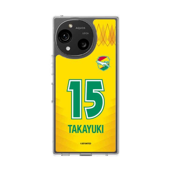 スリムプロテクションケース［ ジェフユナイテッド市原・千葉 - FP1st #15 TAKAYUKI ］