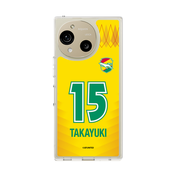 スリムプロテクションケース［ ジェフユナイテッド市原・千葉 - FP1st #15 TAKAYUKI ］