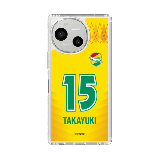 スリムプロテクションケース［ ジェフユナイテッド市原・千葉 - FP1st #15 TAKAYUKI ］