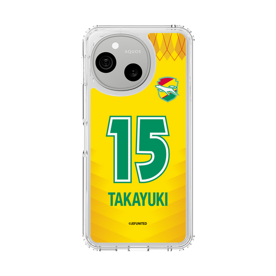 スリムプロテクションケース［ ジェフユナイテッド市原・千葉 - FP1st #15 TAKAYUKI ］